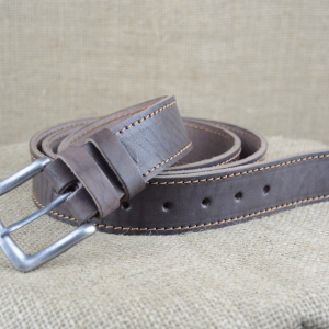 Kožený opasek od Tatiany pro běžné nošení 4 cm skladem